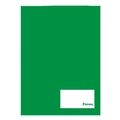 CADERNO LINGUAGEM BROCHURA CAPA DURA 96FLS VERDE