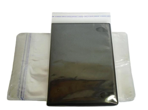 ENVELOPE PLASTICO C/ADESIVO SHRINK DVD C/100