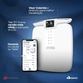 Balança Bioimpedância 55 Análises Corporais Digital e com Bluetooth - Relaxshop Bio Ultra Branca