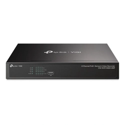Gravador De Vídeo Tp-link Rede Poe 8 Canais Vigi Nvr1008h-8m