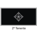 Divisa de Gola 2° Tenente (Emborrachado) PM