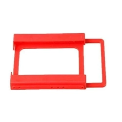 Suporte Para Hdd/ssd Plástico F3 Vermelho - Su-s01
