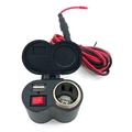 Adaptador Tomada Usb Carregador Para Motos Celular Gps Cd-3016