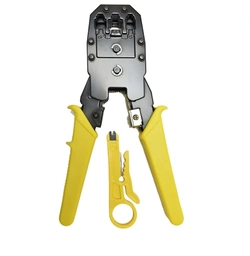 Alicate De Crimpar, Evus, 3X1, Com Rj45/ Rj11/ Rj12