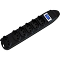 Filtro De Linha 6 Tomadas Fortrek 2p+t Pst-101 Preto