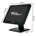 Monitor Postech Empire 12,1 Touch Com Pedestal - Pos-m121