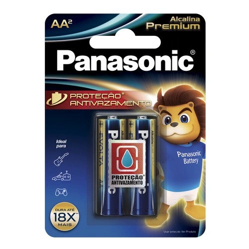 Pilha Alcalina Premium Aa Com 2 Lr6egr/2b96
