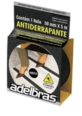 Fita antiderrapante Adelbras 50X05 Cor Preta