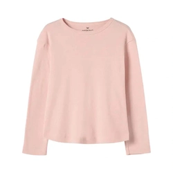 Blusinha Manga Longa Básica Rosa Hering - Feminina