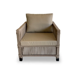 Poltrona de Corda Náutica e Alumínio Epóxi Cuiabá