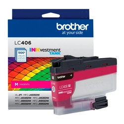 Cartucho De Tinta Brother Magenta 1.5k - Lc406ms