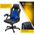 Cadeira Gamer Giratoria Azul Bright