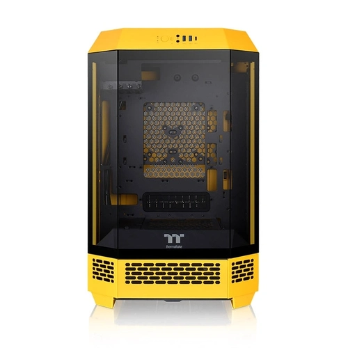 Gabinete Gamer Thermaltake The Tower 300, Micro-Tower, 2x Fans 140mm,Bumblebee - CA-1Y4-00S4WN-00