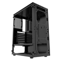 Gabinete Gamer Bluecase Mid Tower Lateral em Vidro - BG031GCASE