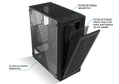 Gabinete Bluecase X-Frame Preto - BG-050