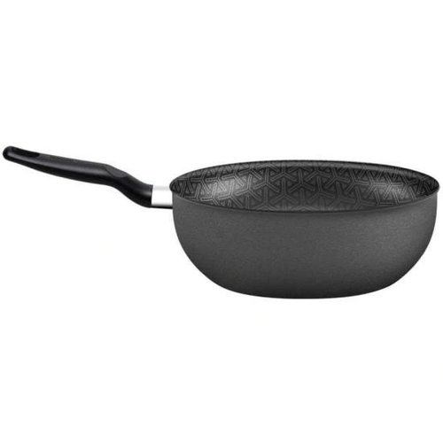 Frigideira Wok Rochedo Robusta Grafite 25cm - Cxm / 6