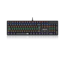 Teclado Mecânico Gamer Redragon Valheim K608, Full Size, Iluminação Rainbow, ABNT2, Preto