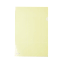 Pasta L Ofício Amarelo Pacote c/10 Unidades DelloPlast
