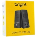 Caixa De Som Bright 0058 Preto - 80963