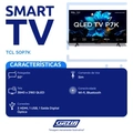 Tv 50p Tcl Qled 4k Google Tv Wifi Comando De Voz - 50p7k