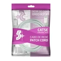 Cabo Rede Patch Cord Cat5-e 2m Branco