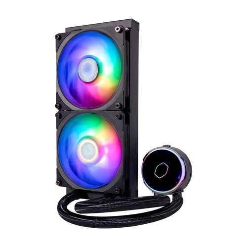 Water Cooler Cooler Master Masterliquid PL240Flux RGB 240mm Preto - MLY-D24M-A23PZ-R1