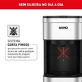 Cafeteira Elétrica Arno Preferita Inox 750ml Jarra De Vidro 127v