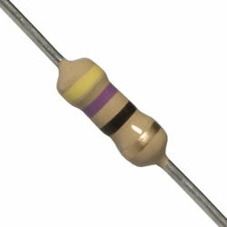 RESISTOR 1/4W 47R 10% KIT 100 UNIDADES