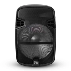 Caixa Ativa Portátil Street 12 Usb/sd/bt 12 400w Com Bateria Acompanha Microfone Com Fio Street12 Bivolt - Pbstreet12