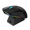 Mouse Warrior Magnus 10000dpi Tri Mode Com Base Carregadora – Preto – Mo421
