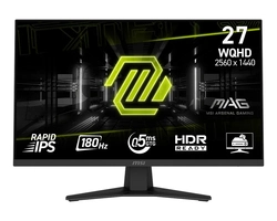 Monitor Gamer MSI MAG 274QF X24, 27'', WQHD, Rapid IPS, 240Hz, 0.5ms - 9S6-3CE41H-020