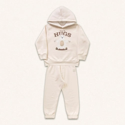 Conjunto Moletom Estampado Urso Polar Fakini - Masculino