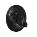Ventilador Ventisol Parede Oscilante New 50cm Preto 127v