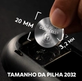 Pilha moeda de lítio 2032 de 3V - Duracell