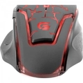 Mouse Gamer Usb 3200dpi Spider 2 Om-705 Preto/vermelho Fortrek