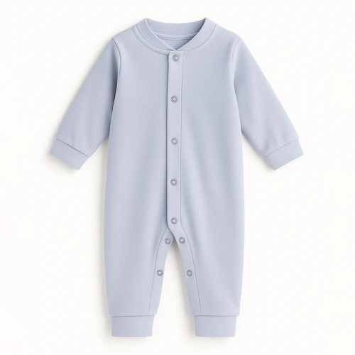 Macacão Soft Abertura Botão Liso