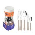 FAQUEIRO TRAMONTINA INOX 20 PCS LEME