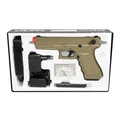 (Kit) Pistola Airsoft CYMA CM030 Elétrica 6,0 MM  Glock G18c
