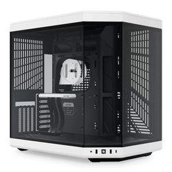 Gabinete Gamer Hyte Y70, mid Tower, s/ fans, Black/White - CS-HYTE-Y70-BW
