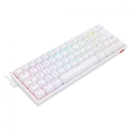 Teclado Mecânico Gamer Redragon Fizz Pro Wireless Branco - K616-RGB-W PT-BROWN
