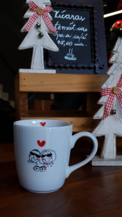 Xicara Pagliarini Bikes Amor, Fé e Café