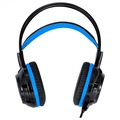 Fone de Ouvido Headset Gamer Taranis V2 P2 Com Microfone - Preto e Azul