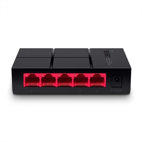 Switch de Mesa Mercusys 5 Portas Gigabit 10/100/1000 Mbps - Ms105g