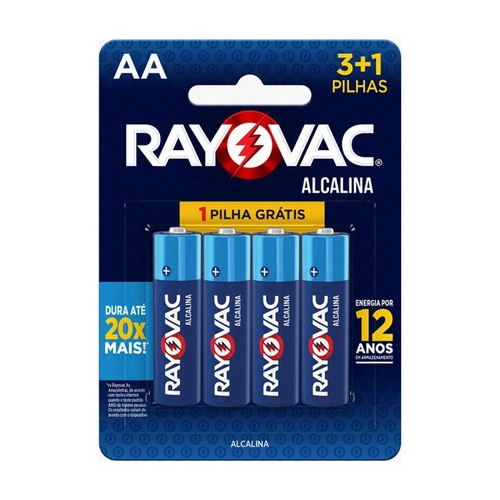 Pilha Alcalina Aa Com 4 208013