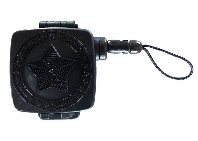 Fiel Retrátil Preto Polícia Militar (Estrela)