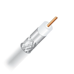 Cabo Coaxial Cabletech Rgc-60 40% Branco Bobina 305 Metros 802214000p00cb22