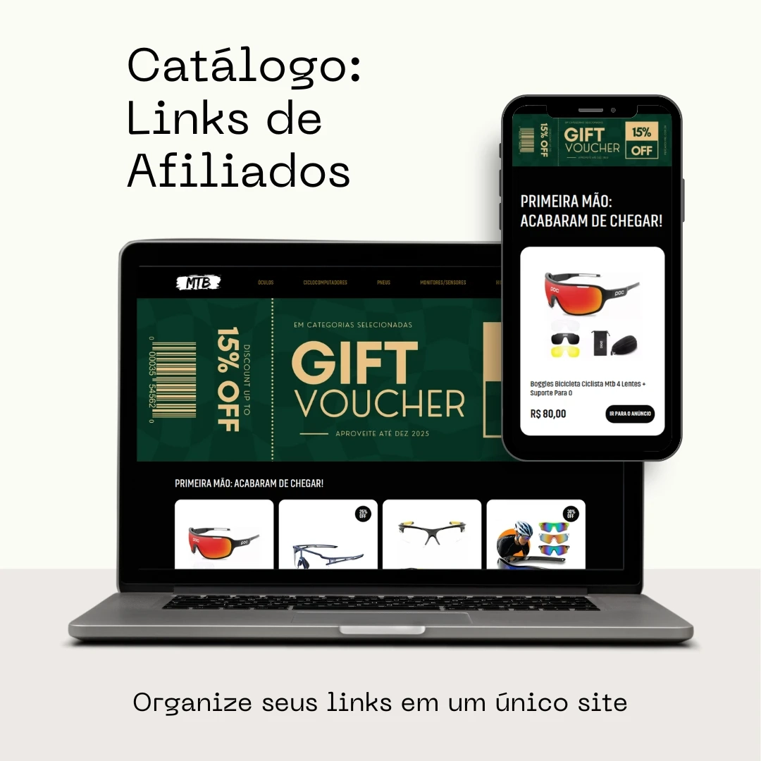 Catálogo com Links de Programas de Afiliados