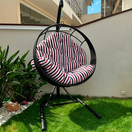 Balanço  em Fibra Sintética Alumínio e Pintura Epóxi  (com base) Maragogi