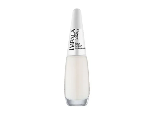 Esmalte Impala A Cor da Sua Moda Top Blanc - Transparente 7,5 ml