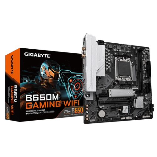 Placa Mãe AM5 Gigabyte  B650M Gaming Wi-fi